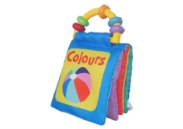 Happy Baby Colours : Rattle and Cloth Book Rag book