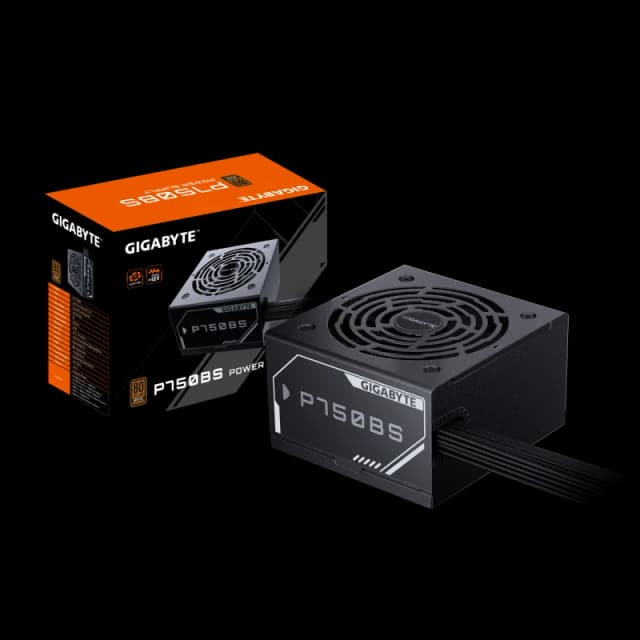 Gigabyte GP-P750BS 750W 80+ Bronze Certified Power Supply - Black