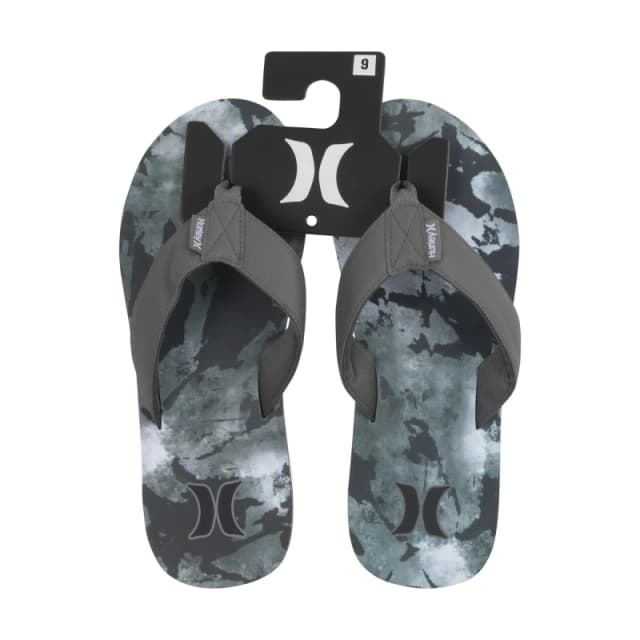 Hurley 1-Pack Flip Flops Mens - Grey Grey 7