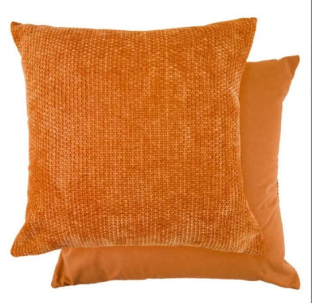 Pica Collection Cushion Cover In Burnt Orange
