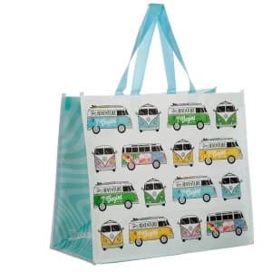 Volkswagen Campervan Summer Love Surf VW T1 Shopping Bag