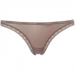 Calvin Klein Bottoms Up Thong - Smoke