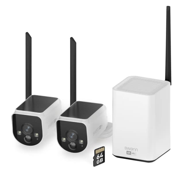 Swann Swann MaxRanger 4K Wireless Security Camera System - 2 Pack