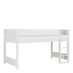 Huxie White Mid Sleeper With Safety Rail In White