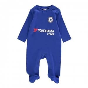 Team Football Sleepsuit Baby Boys - Chelsea
