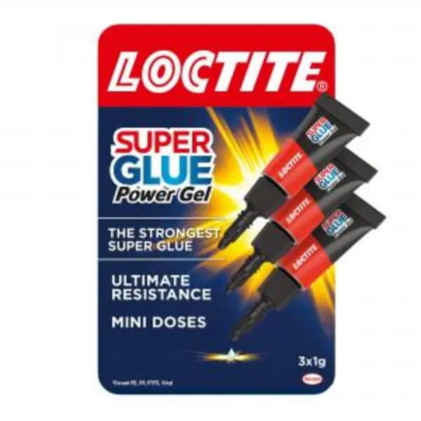 Loctite Super Glue Mini Trio Power Gel 3x1g - 2642101 22567HK EXR22567HK