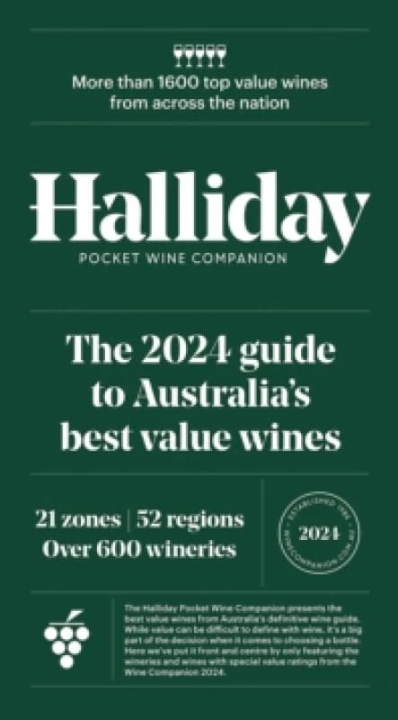 Halliday Pocket Wine Companion 2024 : The 2024 Guide to Australia's Best Value Wines Hardback