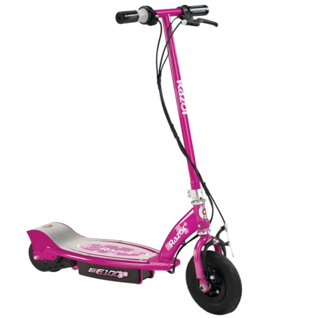 Razor Razor E100 24 Volt Scooter - Sweet Pea Pink - Razor Pink ZS16301