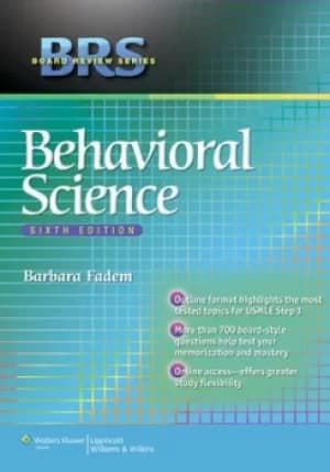 Behavioral science by Barbara Fadem