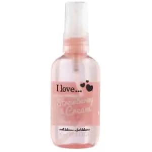 I Love Cosmetics Body Spritzer Strawberries & Cream 100ml