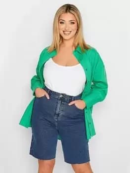 Yours Dad Short Blue Size 18, Women