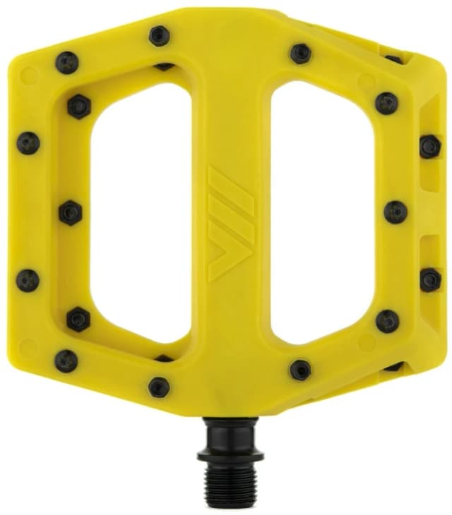 DMR V11 Flat Pedals One Size Yellow - Cycles UK