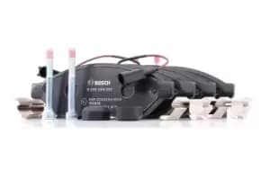 Bosch Brake pad set 0 986 494 591 Brake pads,Brake pad set, disc brake FIAT,PEUGEOT,CITROEN,Ducato Kastenwagen (250_, 290_),Ducato Bus (250_, 290_)
