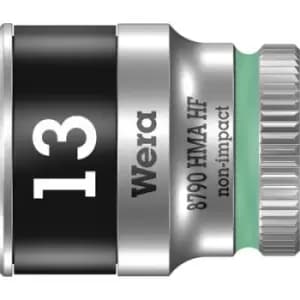 Wera 8790 13.0 Hex Socket, Af 13Mm, 6.35Mm Drive