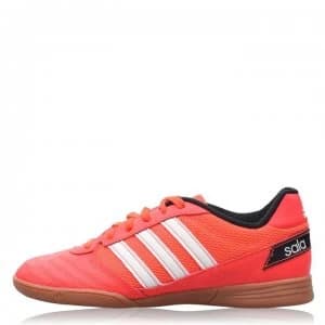 adidas Super Sale Indoor Football Trainers Junior Boys - SolarRed/White