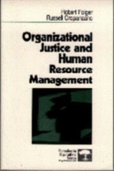 Organizational Justice and Human Resource Management by Robert Folger Book