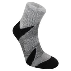 BridgedaleMens CoolFusion Multisport Socks Black Silver XL