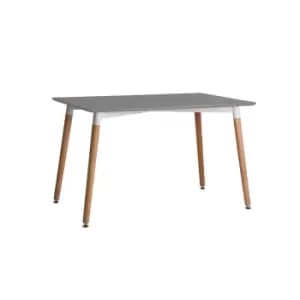 Fraser 4 Seater Dining Table Grey