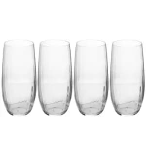 Treviso Crystal Highball Glasses, Set of 4, 400ml