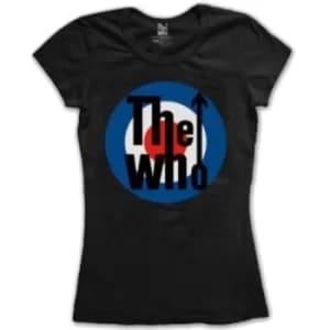 The Who Target Classic Black Ladies TShirt Size: Medium