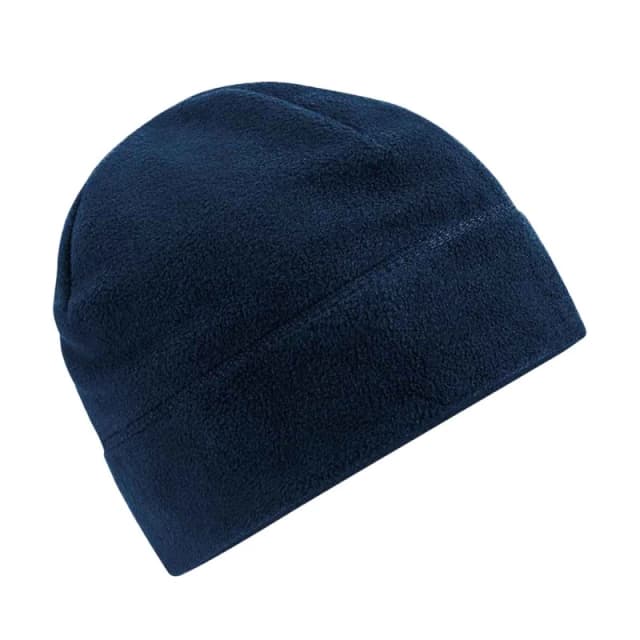 Beechfield Beechfield Men Fleece Beanie in Navy Navy One Size Male 5059958464834
