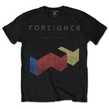 Foreigner - Vintage Agent Provocateur Unisex Large T-Shirt - Black