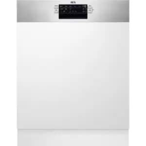 AEG FEE63600ZM Semi Integrated Dishwasher