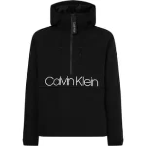 Calvin Klein OTH Front Logo Hoodie - Black