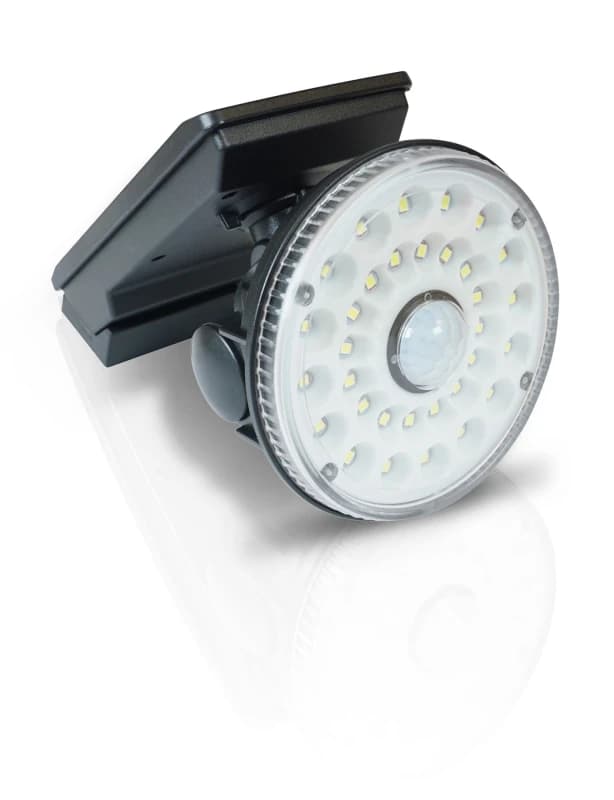 Ultra Bright LED Solar Security Wall / Fence Light Lamp With PIR Motion Sensor ELV-982250 Flood Light