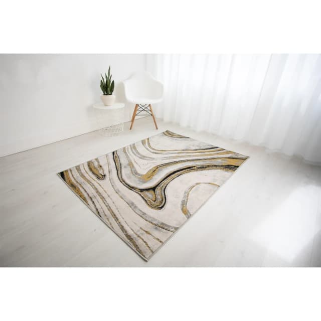 Rugstyle BALLETTO 18BA Anthra/Ochre unisex 80x150cm