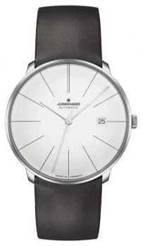 Junghans Meister Fein Automatic Brown Leather Strap 27/ Watch