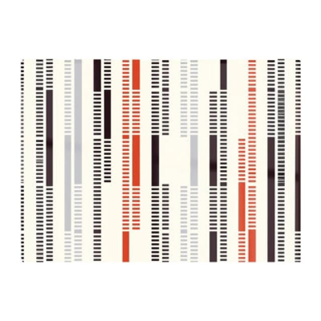 Warren Reed Designer Dashed Stroke Pattern Glass Chopping Board