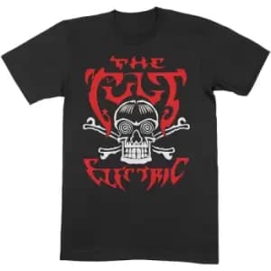 The Cult - Electric Unisex Small T-Shirt - Black