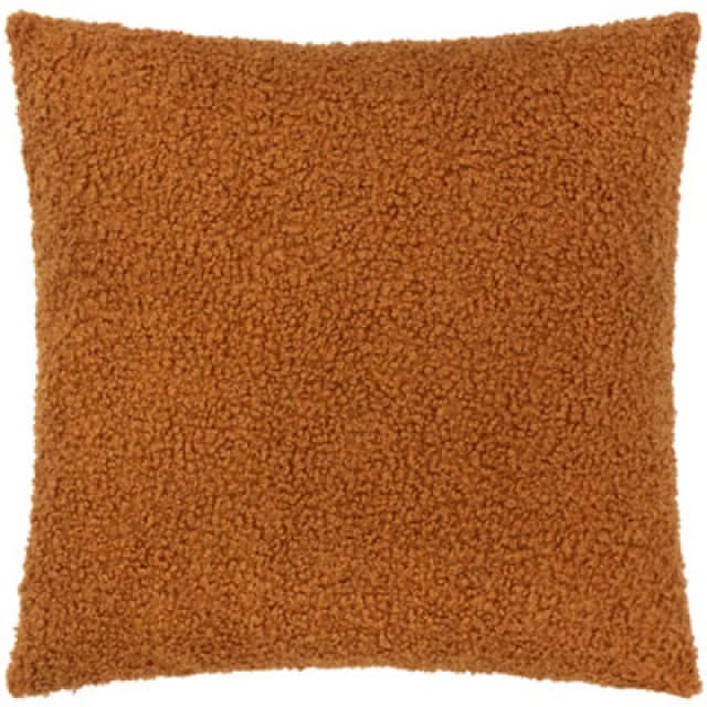 Yard Cabu Chunky Boucle Cushion in Tan Size: 55cm x 55cm Tan Unisex 55cm x 55 cm