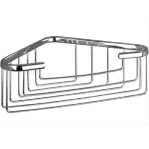 Miller Classic Deep Corner Basket, Chrome