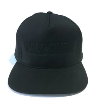 Call Of Duty - Applique Rubber Badge Unisex One Size Snapback Cap - Black