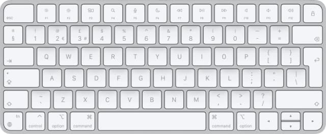 Magic Keyboard - British English MXCL3B/A White