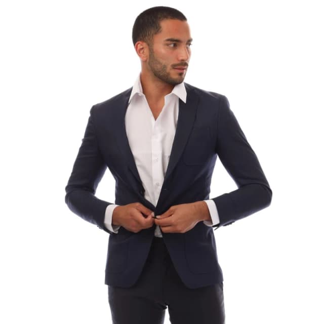 Boss Raye8 Blazer Jacket Navy male 38R