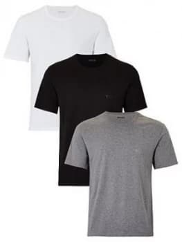 Hugo Boss 3 Pack Core T-Shirts Black/White/Grey Size 2XL Men