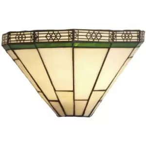 Searchlight New York 1 Light Wall Light, Tiffany