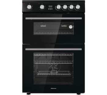 HISENSE HDE3211BBUK 60cm Electric Ceramic Cooker - Black