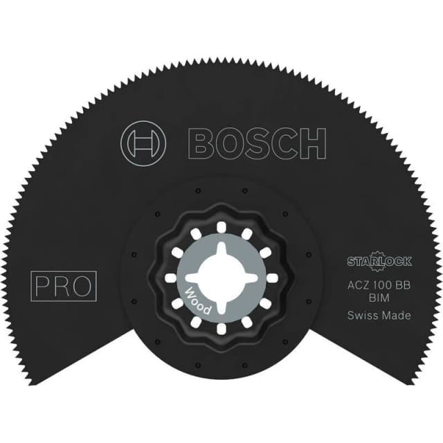 Bosch PRO ACZ 100 BB Starlock Oscillating Multi Tool Blade 2608669118 Diameter: 100mm