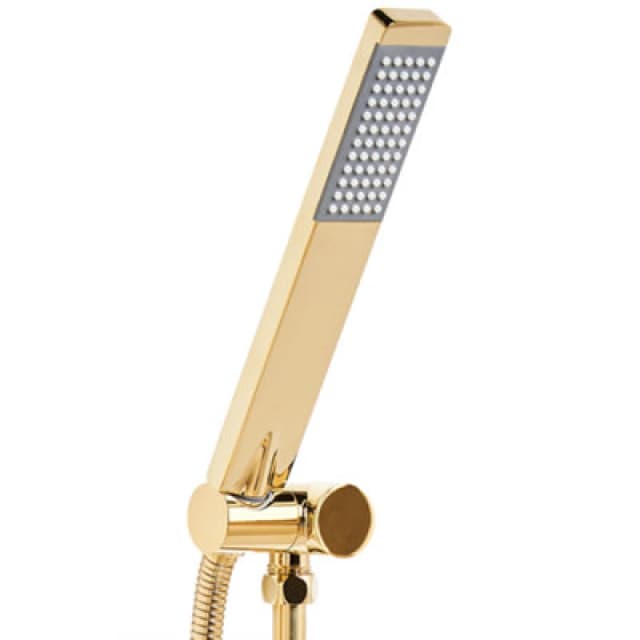 Beliani Shower Head Chilapa Brass Gold