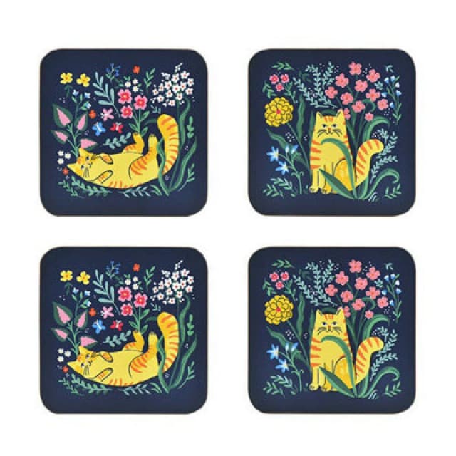 Ulster Weavers Marmalade Meadow Set Of 4 Coasters