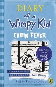 Cabin Fever diary of a Wimpy Kid Book 6 by Jeff Kinney Book