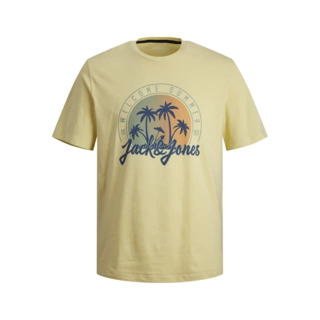 jack & jones T-Shirt round neck child Jack & Jones Summer SMU Vibe Jaune Male 10 ans