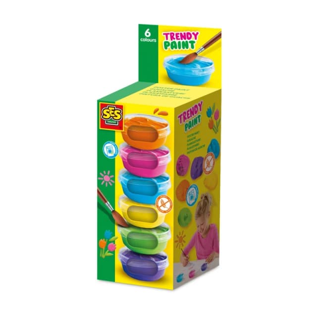 SES Creative Trendy Poster Paint, 3 Years and Above (00382) Multi