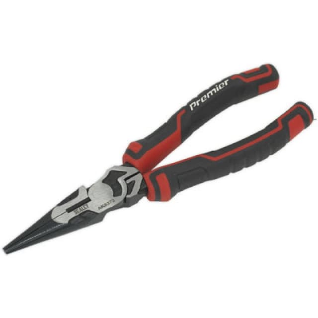 Loops 200mm Long Nose Pliers - High Leverage - Serrated Jaws - Corrosion Resistant Multi