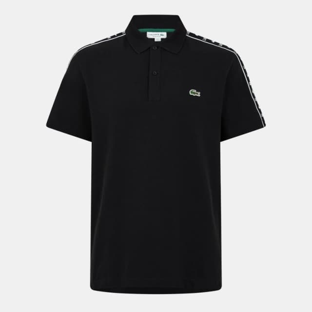Lacoste Mini Pique Polo Shirt Black male XS