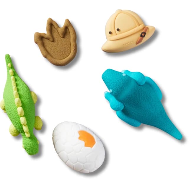 Crocs Jibbitz Crocs 3D Dinosaur Adventure (x5) Multicolore Unisex TU 10016193